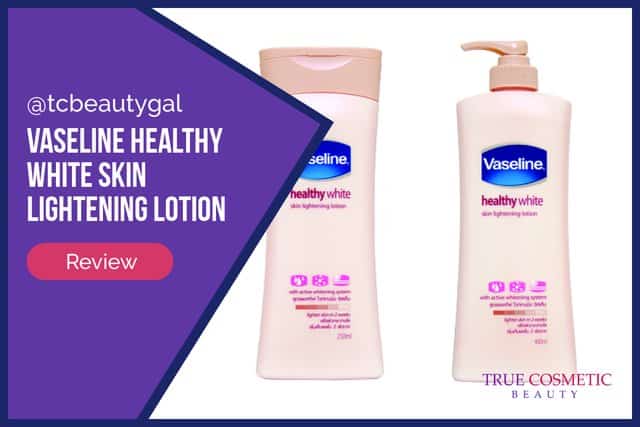 Vaseline Healthy White Skin Lightening Lotion Review
