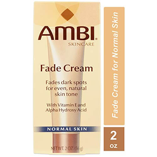 Ambi Skincare Fade Cream for Normal Skin | Fades Dark Spots | Treats Skin Blemishes & Discoloration | Improves Hyperpigmentation | 2 Oz (56 g) - Packaging May Vary