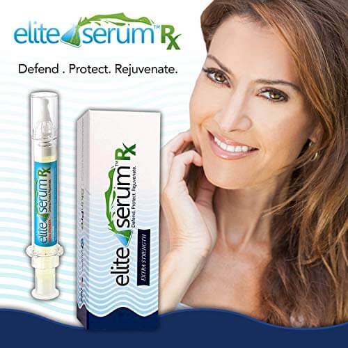 Elite Serum Rx - Best Selling Eye Serum with 7 Patented Peptides - Doctor Recommended for Wrinkles, Dark Circles & Puffiness