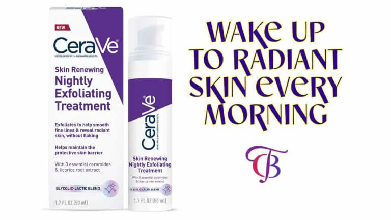 CeraVe Skin Renewing Nightly Exfoliating Treatment Review | Reveal Your Glow